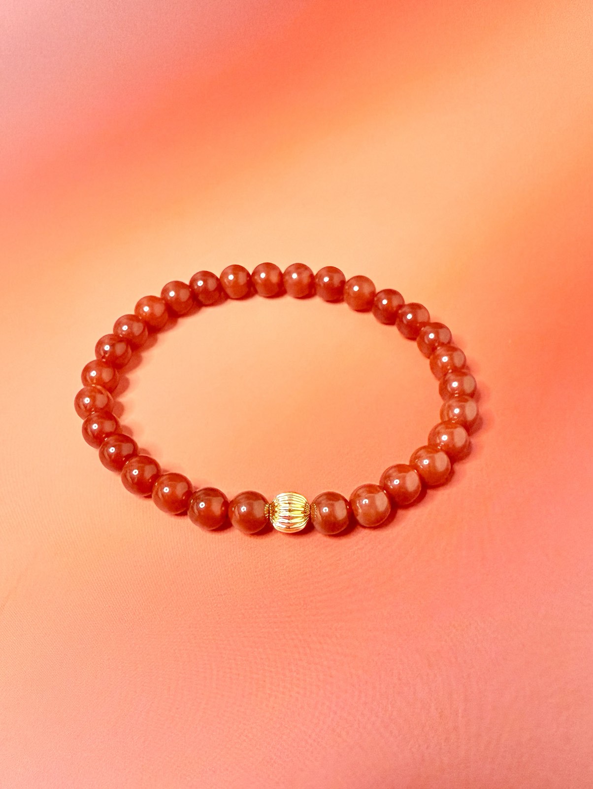 Scarlet Ember Bracelet