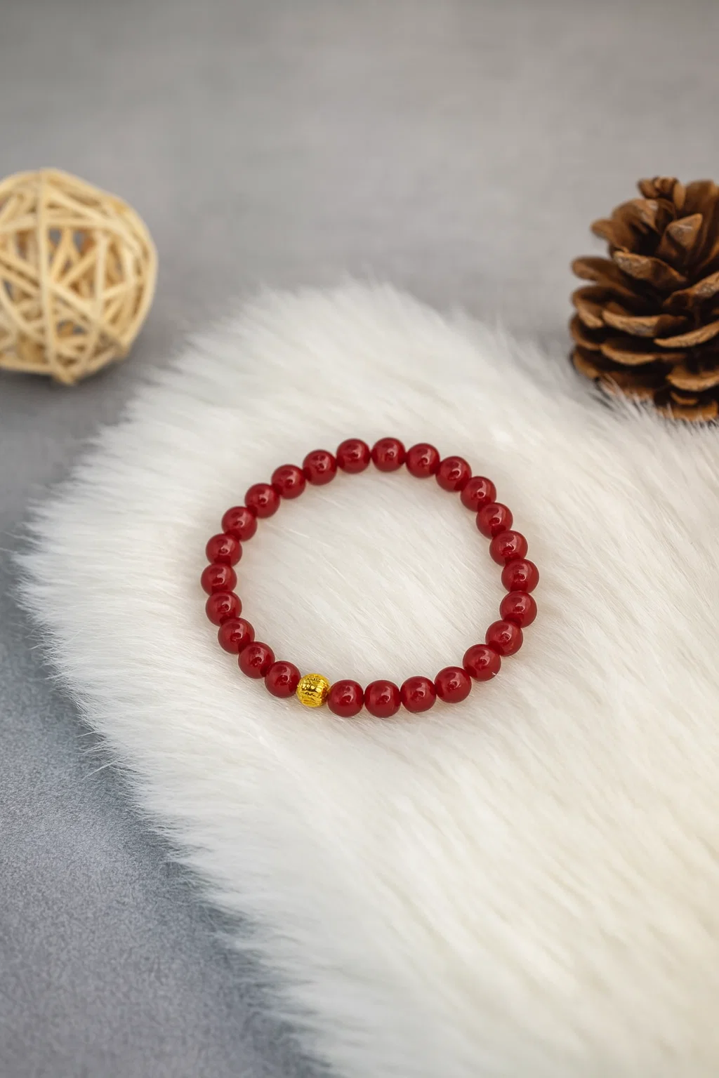 Scarlet Ember Bracelet