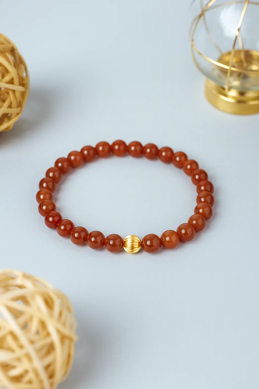 Scarlet Ember Bracelet