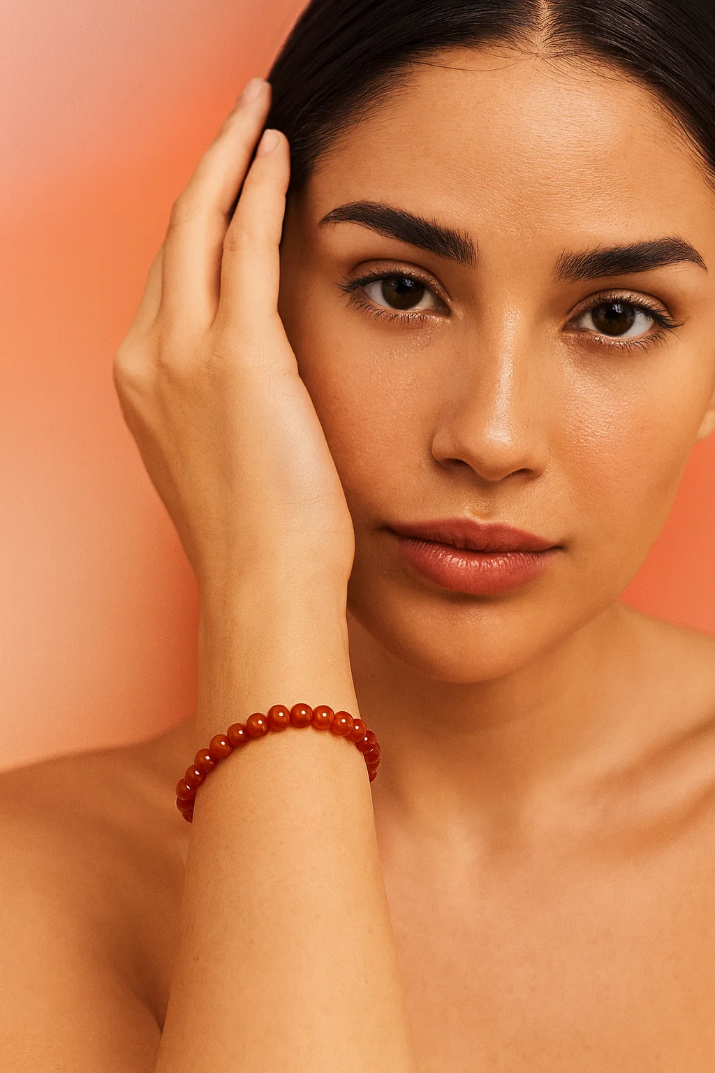 Scarlet Ember Bracelet