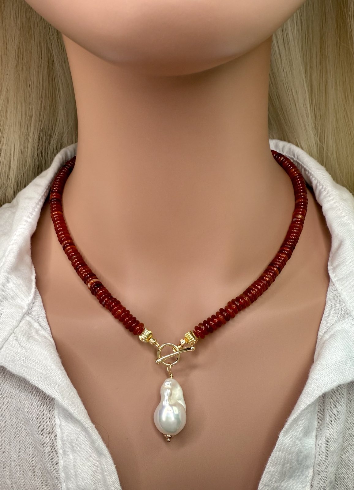 Crimson Muse Necklace