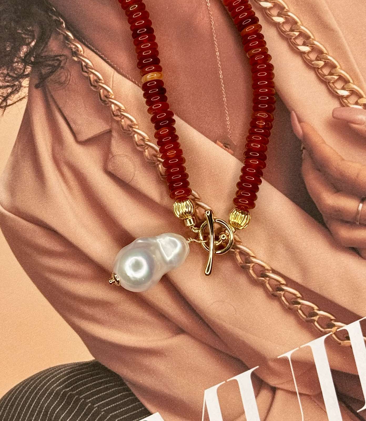 Crimson Muse Necklace