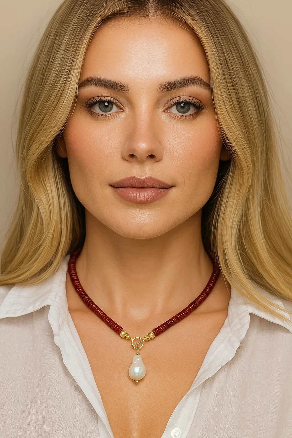 Crimson Muse Necklace