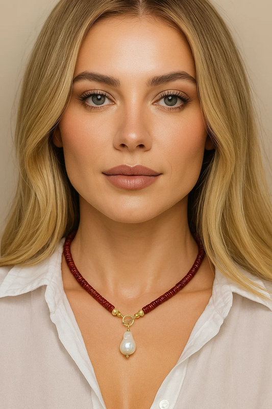 Crimson Muse Necklace