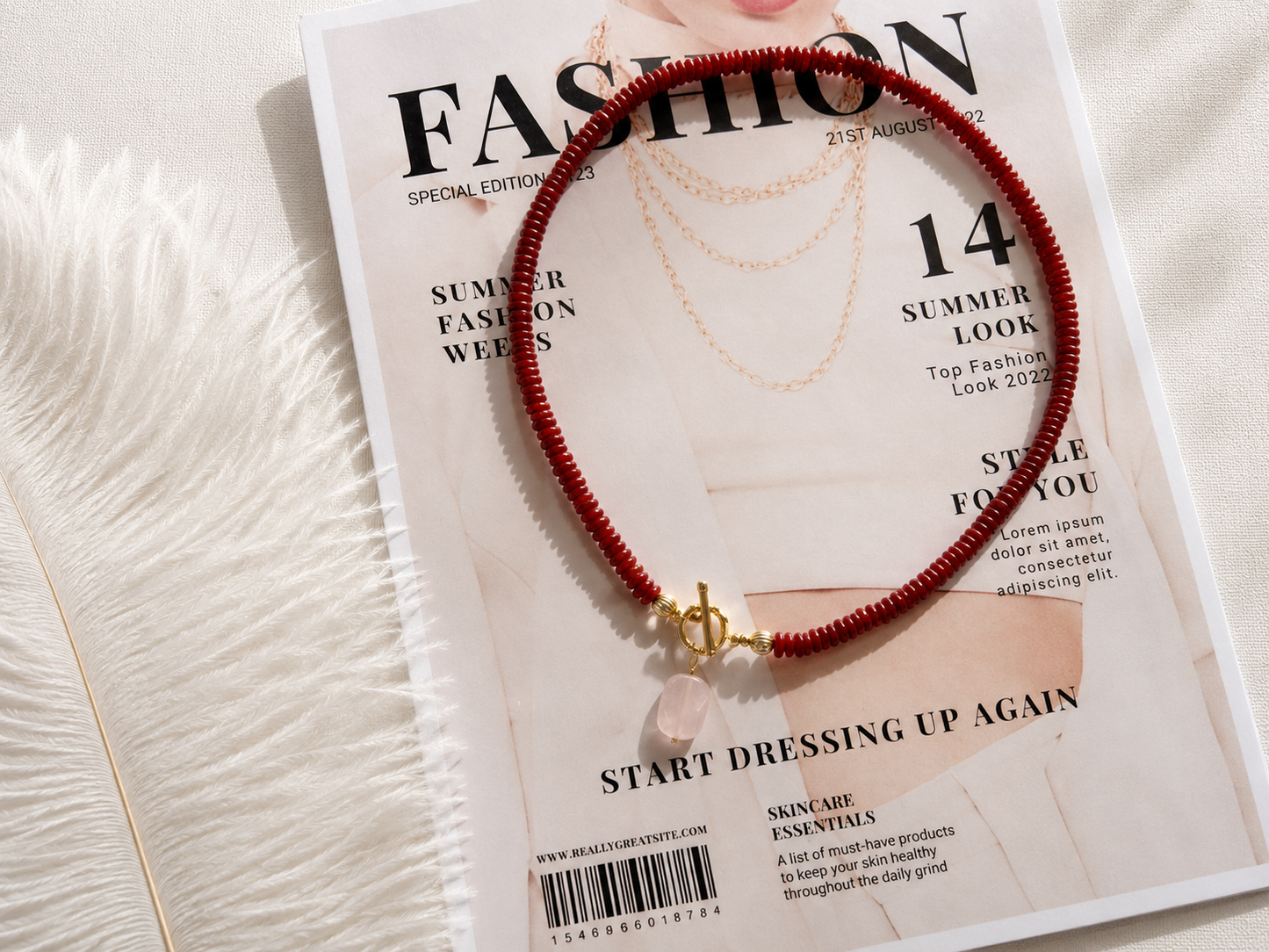 Rose Ember Choker