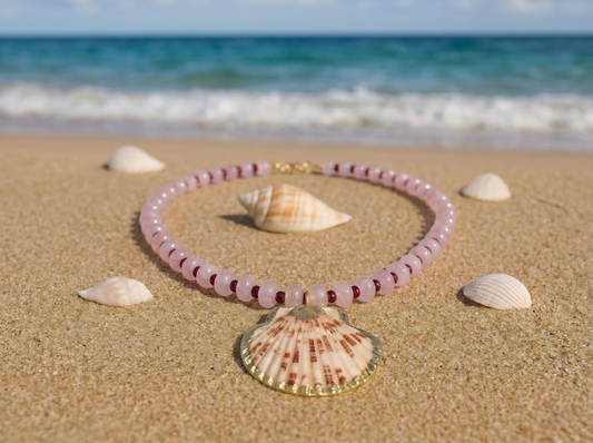 Golden Shore Scallop Choker