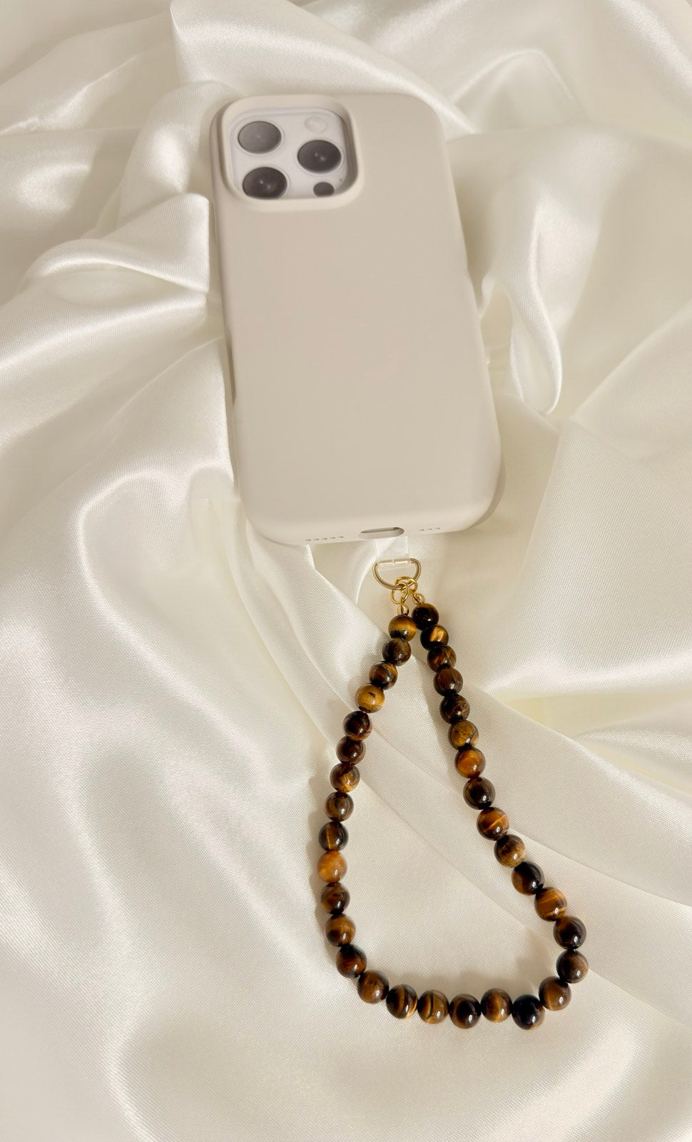 Golden Drift Phone Wristlet