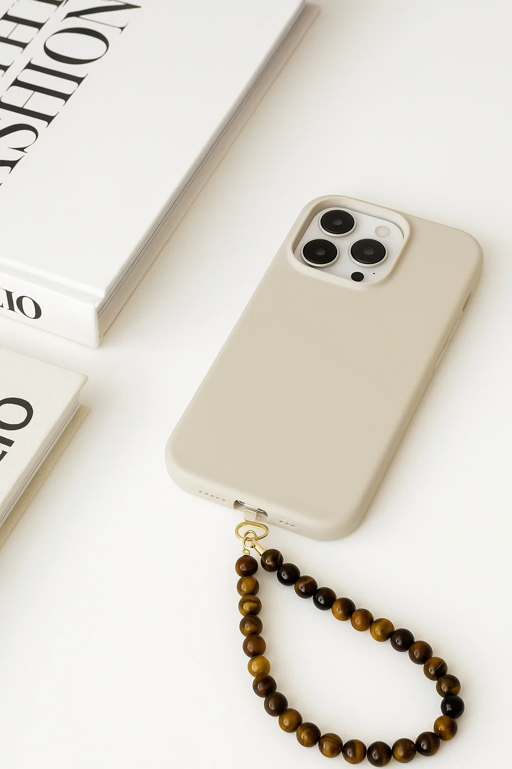 Golden Drift Phone Wristlet