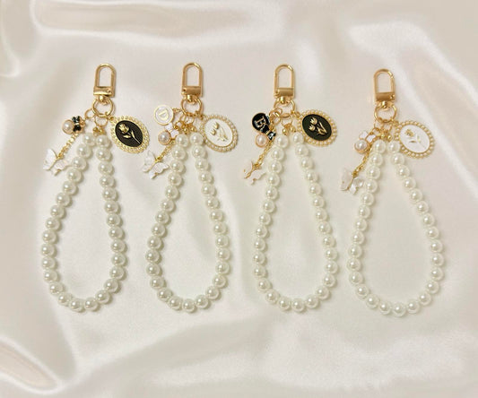 Cameo Muse Pearl Wristlet Phone / Keychain