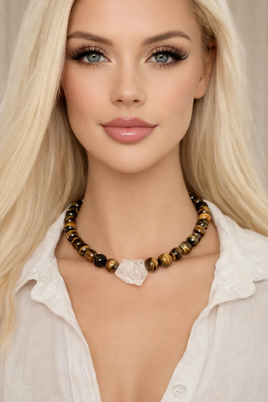 Stone Eclipse Necklace