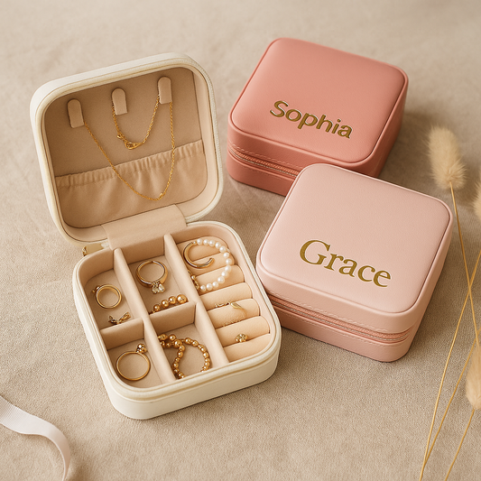 Compact Travel Jewelry Box
