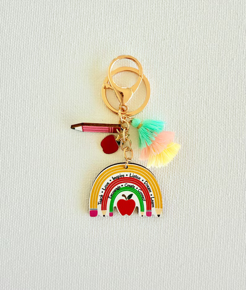 Teacher Appreciation Keychain